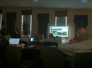 10 2013 Bob McFarland introducing the Dallas church plant