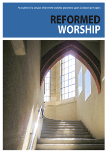 Reformed Worship Cover